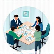 Team planning cleaning service or support resolution