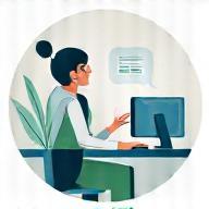 Cleaning team working efficiently or support agent helping customer